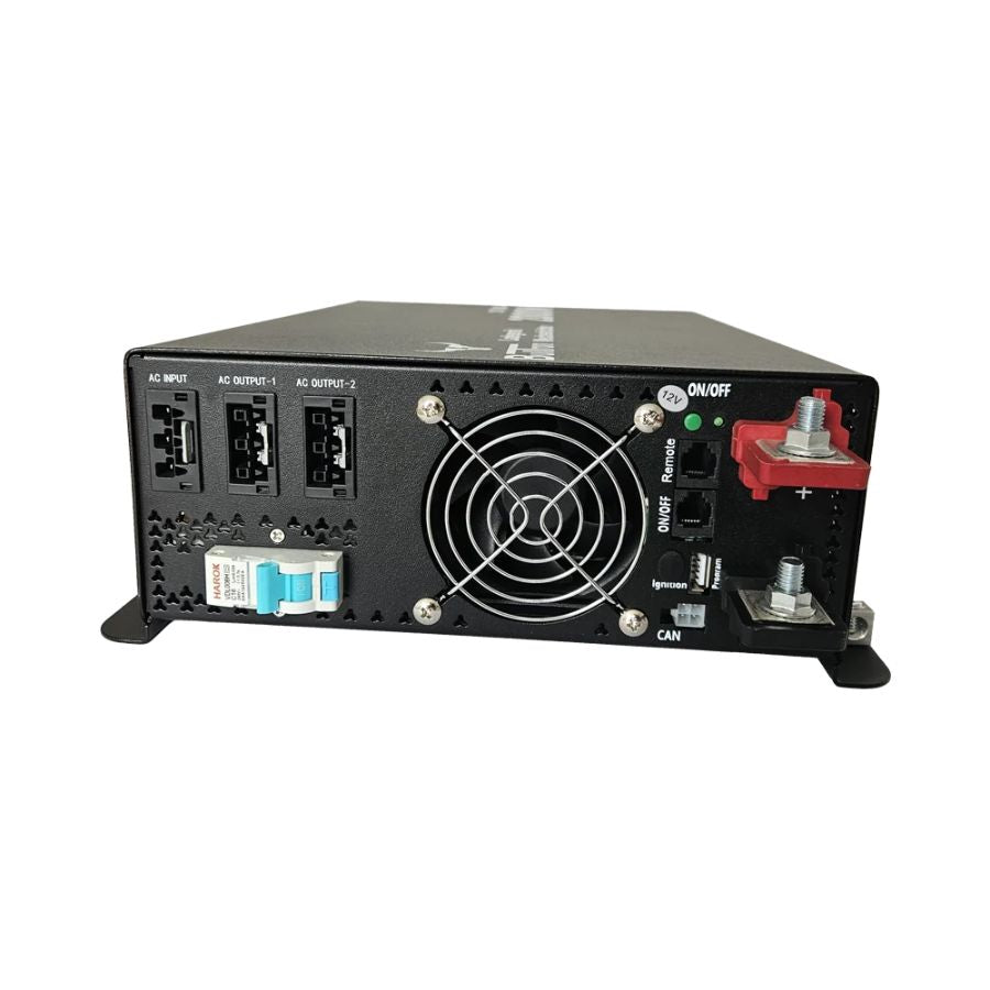 BullTron Kombi-Wechselrichter 2.000 - 3.000W mit integriertem Ladegerät inkl. Einbau - Vamper
