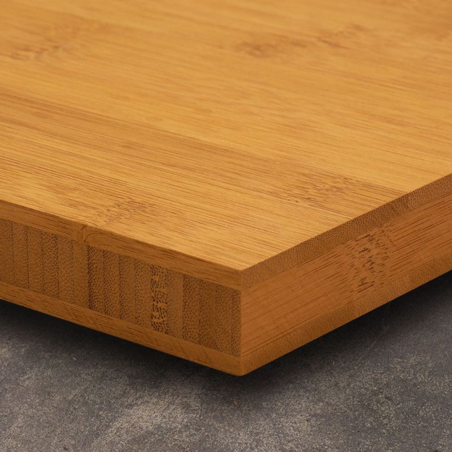 3-Schicht Vollholzplatte Bambus - Hochkant- & Breitlamelle (versch. Stärken) - Vamper