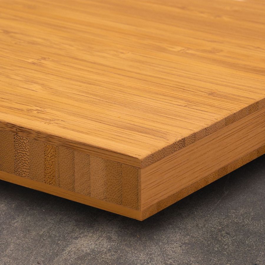 3-Schicht Vollholzplatte Bambus - Hochkant- & Breitlamelle (versch. Stärken) - Vamper