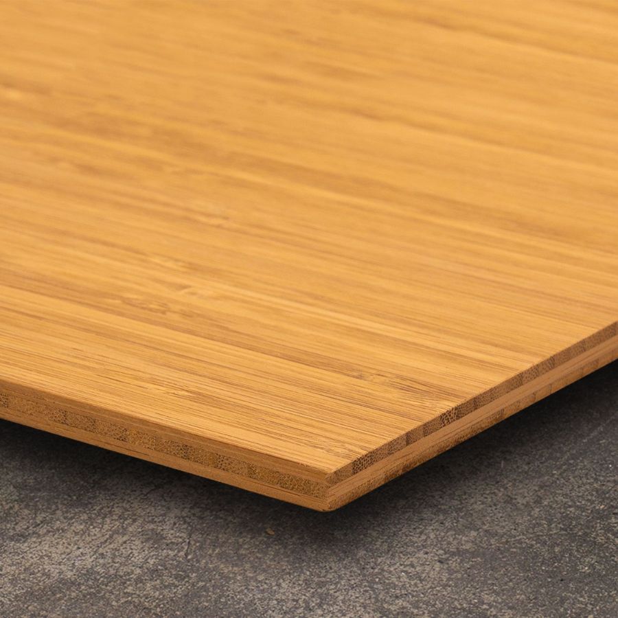 3-Schicht Vollholzplatte Bambus - Hochkant- & Breitlamelle (versch. Stärken) - Vamper