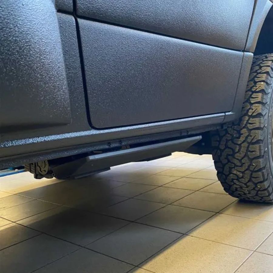 Alpha Dynamik vollautomatische Trittstufe (ETB Serie) für Wohnmobile und Kastenwagen mit Einbau - Vamper