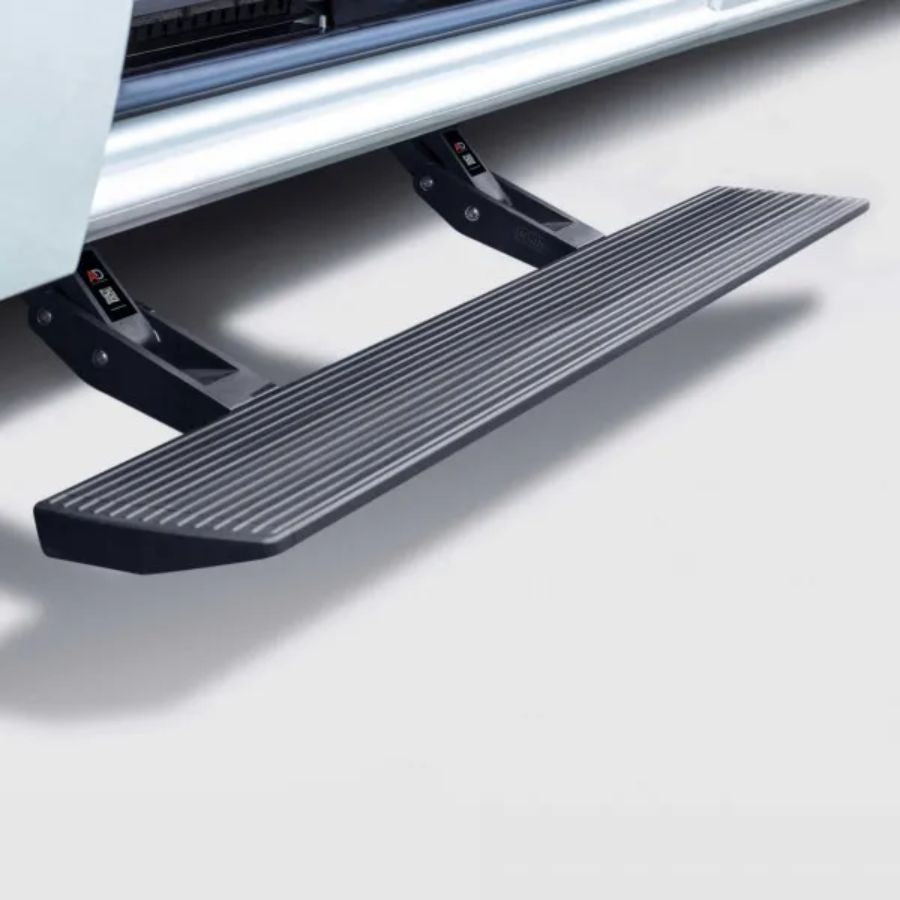 Alpha Dynamik vollautomatische Trittstufe (ETB Serie) für Wohnmobile und Kastenwagen mit Einbau - Vamper