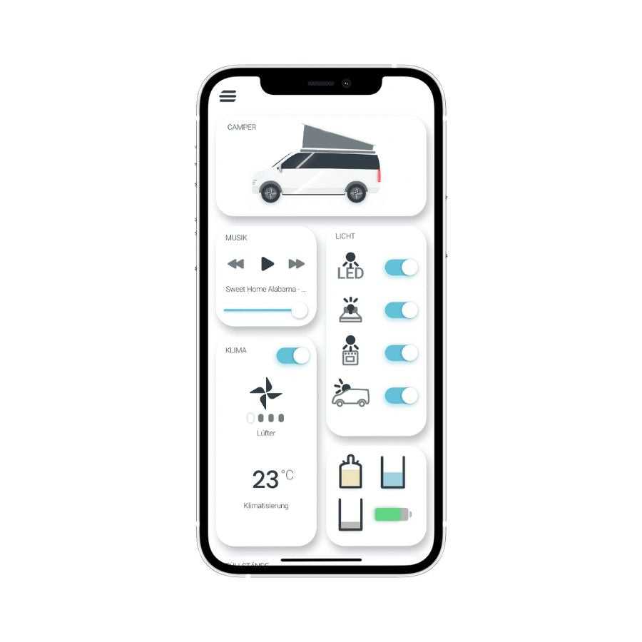 Revotion-App-Steuerung