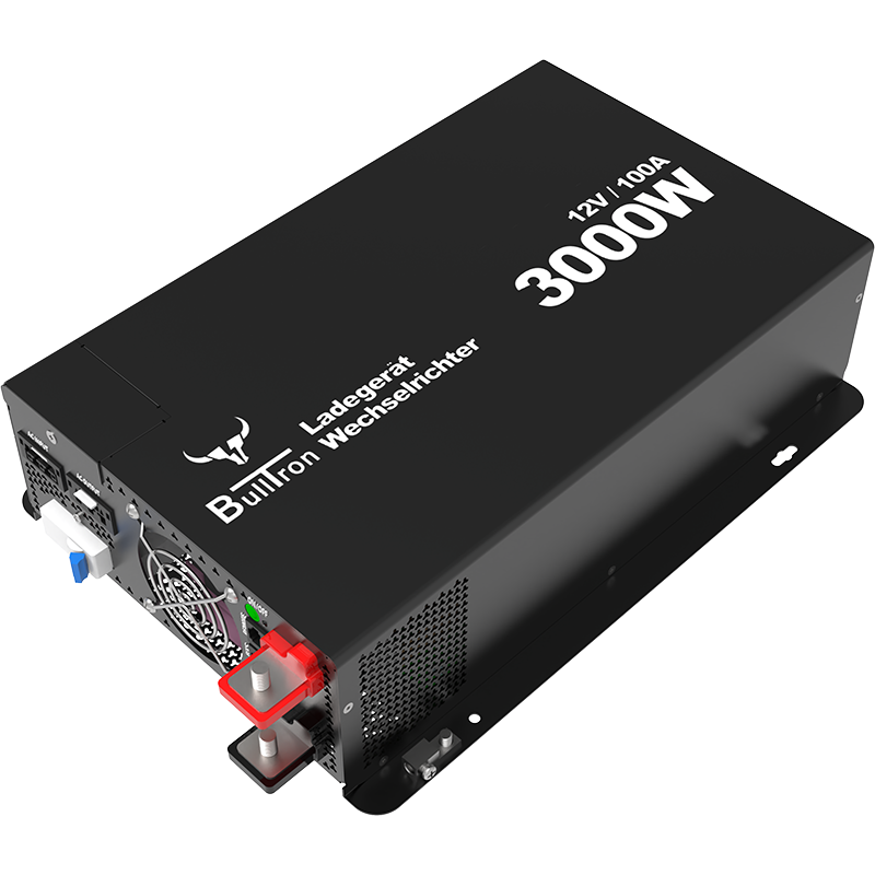BullTron Kombi-Wechselrichter 2.000 - 3.000W mit integriertem Ladegerät inkl. Einbau - Vamper