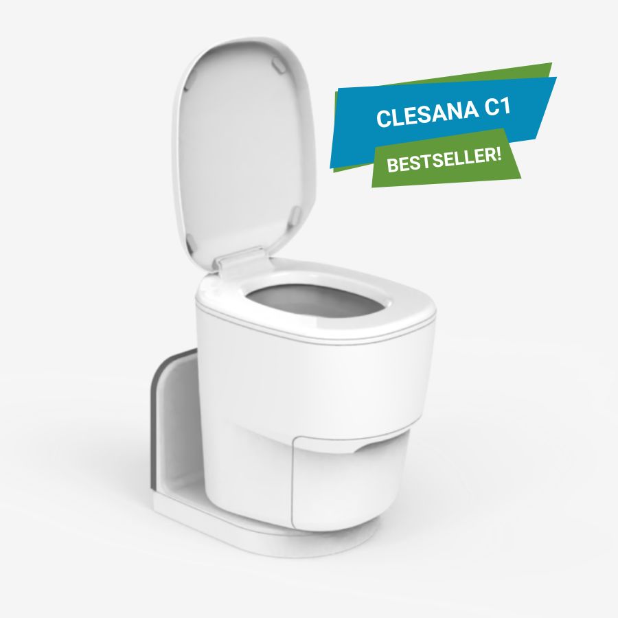 Chiemtoiletten Umruestung auf Verschweißtoilette Clesana C1