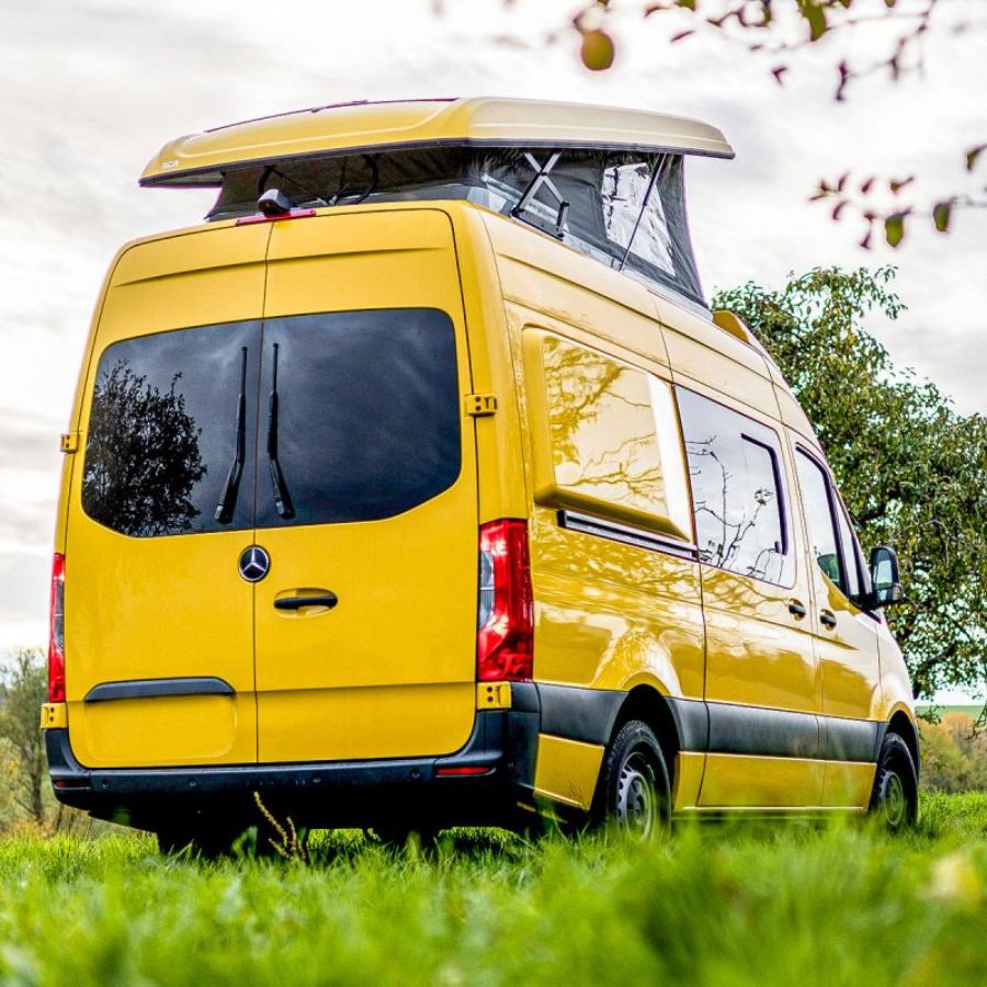 Aufstelldach SCA 252 für Mercedes-Benz Sprinter und VW Crafter mit Einbau
