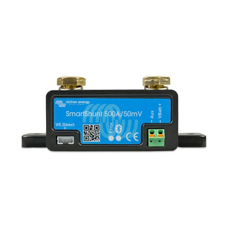 Victron Energy SmartShunt 500A Batterieüberwachung mit Einbau