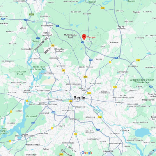 Route zur Firma Vamper