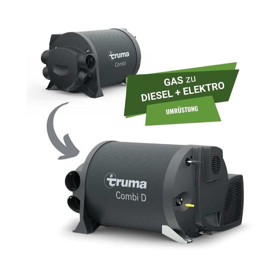 Umruestungsangebot von Vamper fuer truma combi D 4 E Dieselheizung mit elektro