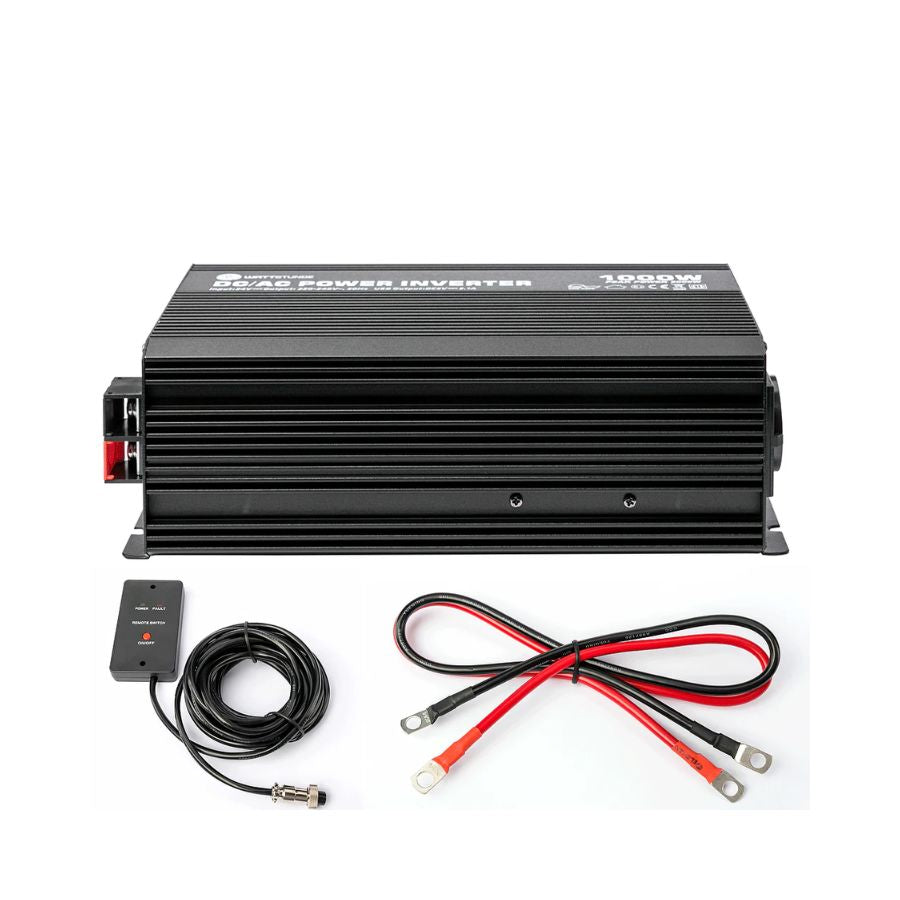 WATTSTUNDE Spannungswandler 12V/300W oder 24V/1.000W - nutze Haushaltsgeräte im Camper