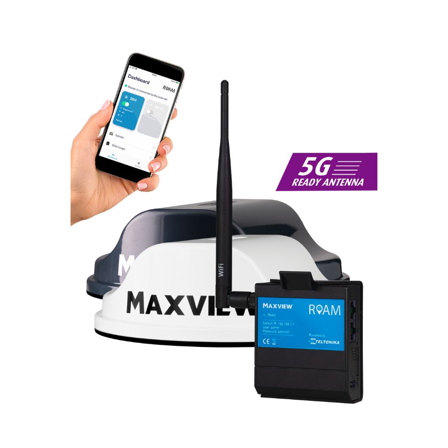 Maxview Roam LTE/5G Antenne und Router - inkl. Einbau - Vamper