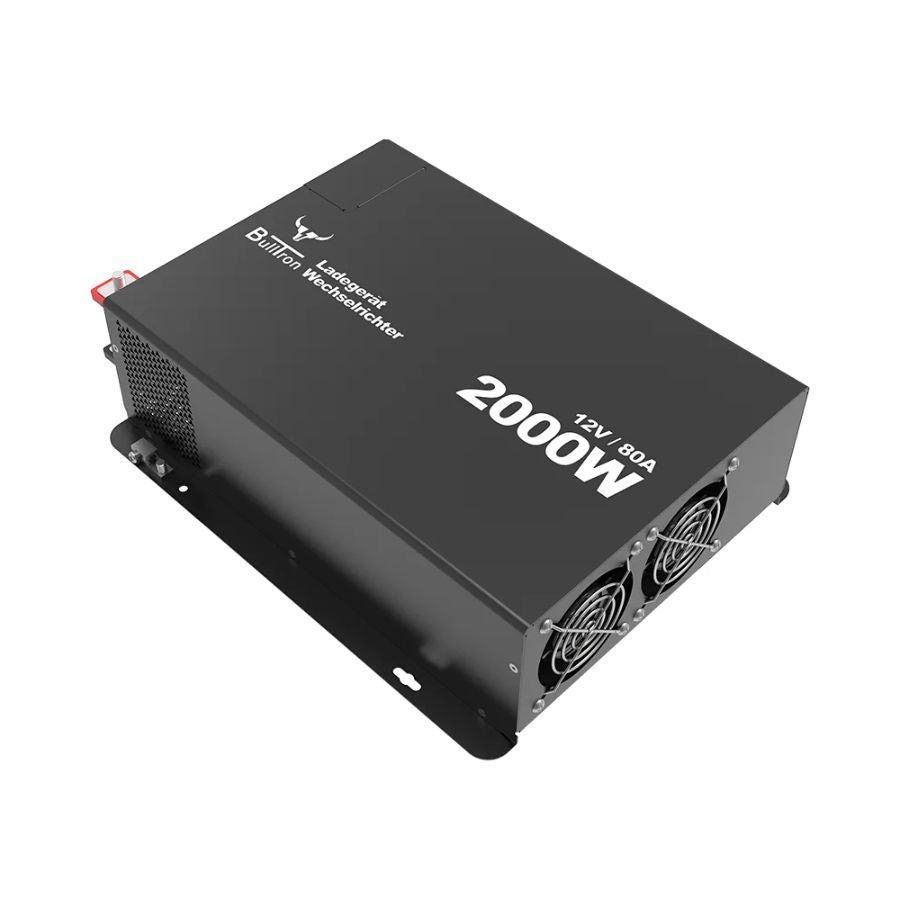 BullTron Kombi-Wechselrichter 2.000 - 3.000W mit integriertem Ladegerät inkl. Einbau - Vamper