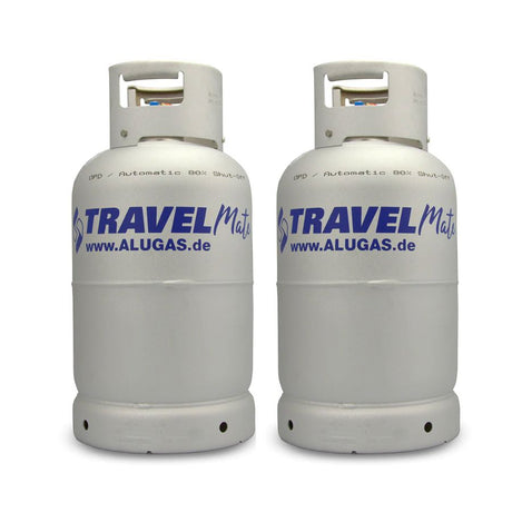 ALUGAS Travel Mate Tankgasflaschen-Umrüstung auf 1x oder 2x 11kg Flasche inkl. Einbau - Vamper