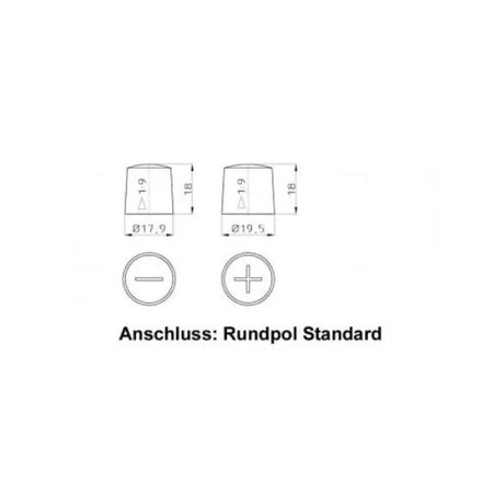 BullTron LiFePO4 Lithiumbatterie 'Basic' mit Smart BMS und aktiv Balancer - inkl. Einbau - Vamper