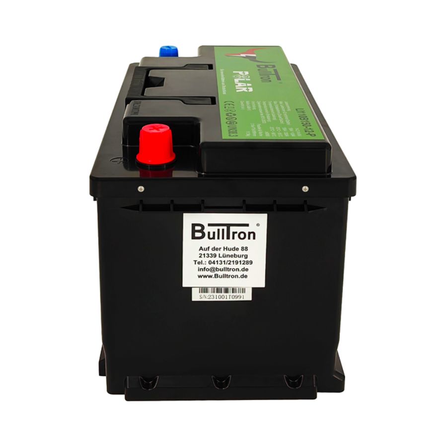 BullTron LiFePO4 Lithiumbatterie 'Polar' mit Smart BMS, Bluetooth & Heizung - inkl. Einbau - Vamper