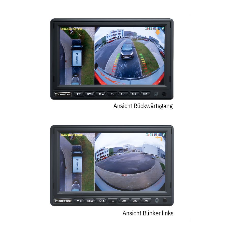 Caratec Birdview - 360° Rundumkamerasystem für Reisemobile inkl. Einbau - Vamper