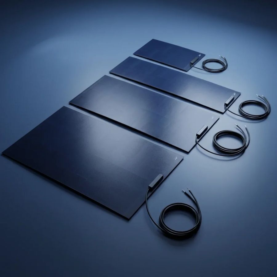 Pekaway flexible Solarmodule in verschiedenen Groessen fuer Wohnmobile 