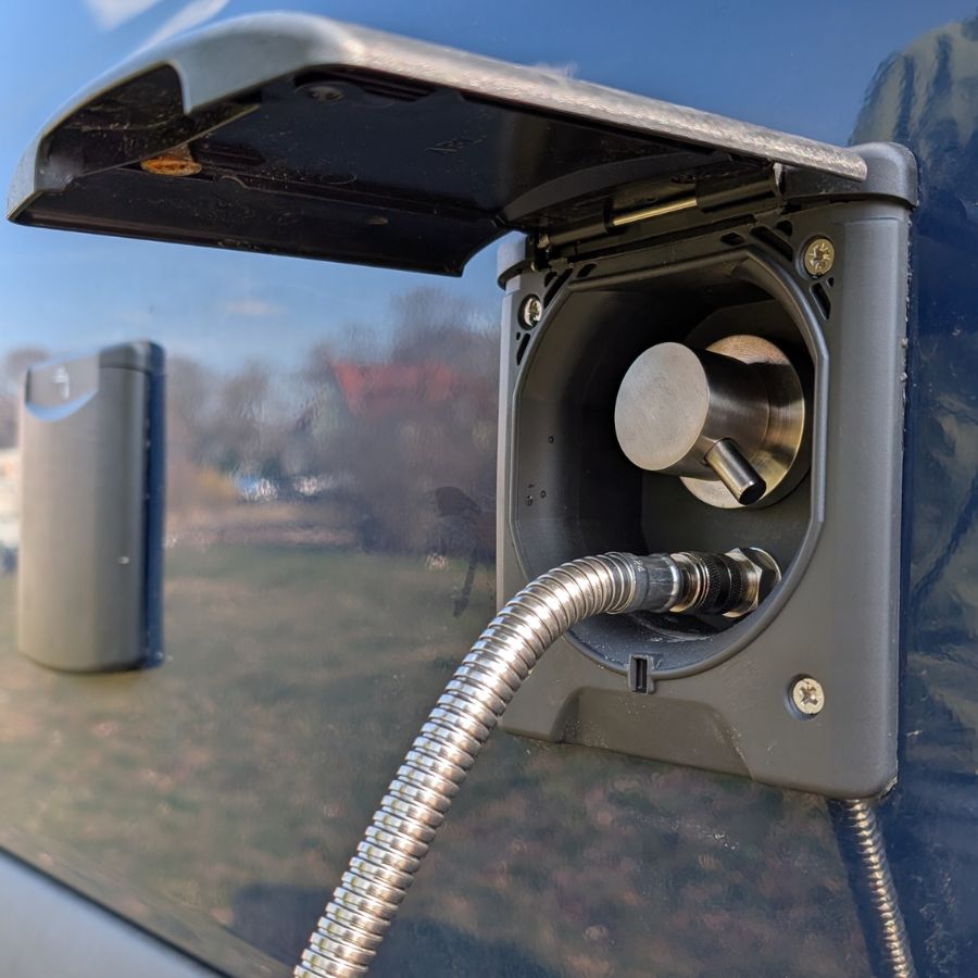 Außendusche für Camper & Wohnmobile inkl. Einbau