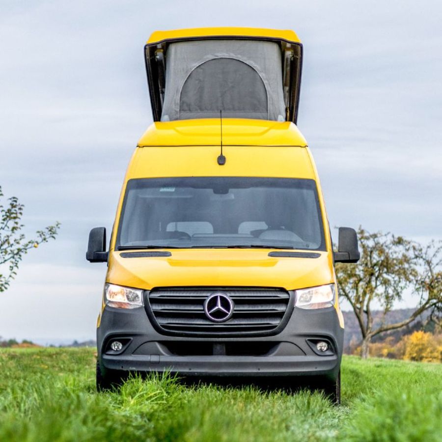 Aufstelldach SCA 252 für Mercedes-Benz Sprinter und VW Crafter mit Einbau