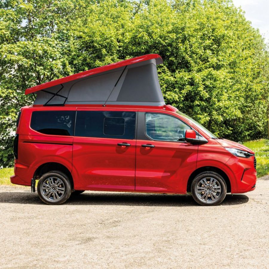 Aufstelldach SCA 324 / SCA 326 für Ford Transit Custom / Tourneo Custom mit Einbau