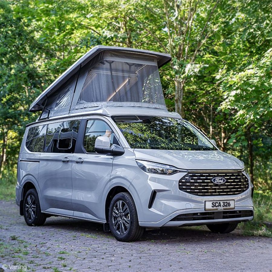 Aufstelldach SCA 324 / SCA 326 für Ford Transit Custom / Tourneo Custom mit Einbau