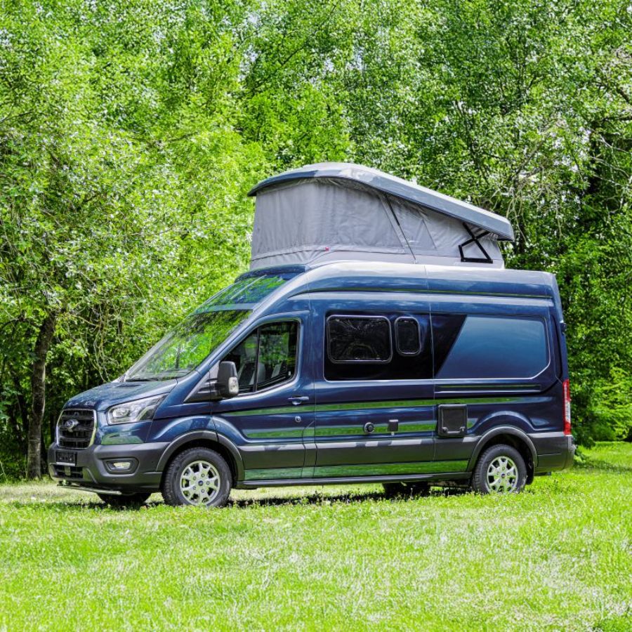Aufstelldach SCA 224 für Ford Transit V363, kurzer Radstand, Höhe H3 mit Einbau - Vamper