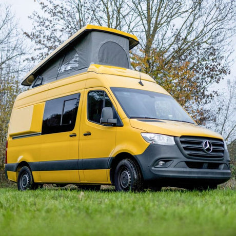 Aufstelldach SCA 252 für Mercedes-Benz Sprinter und VW Crafter mit Einbau - Vamper