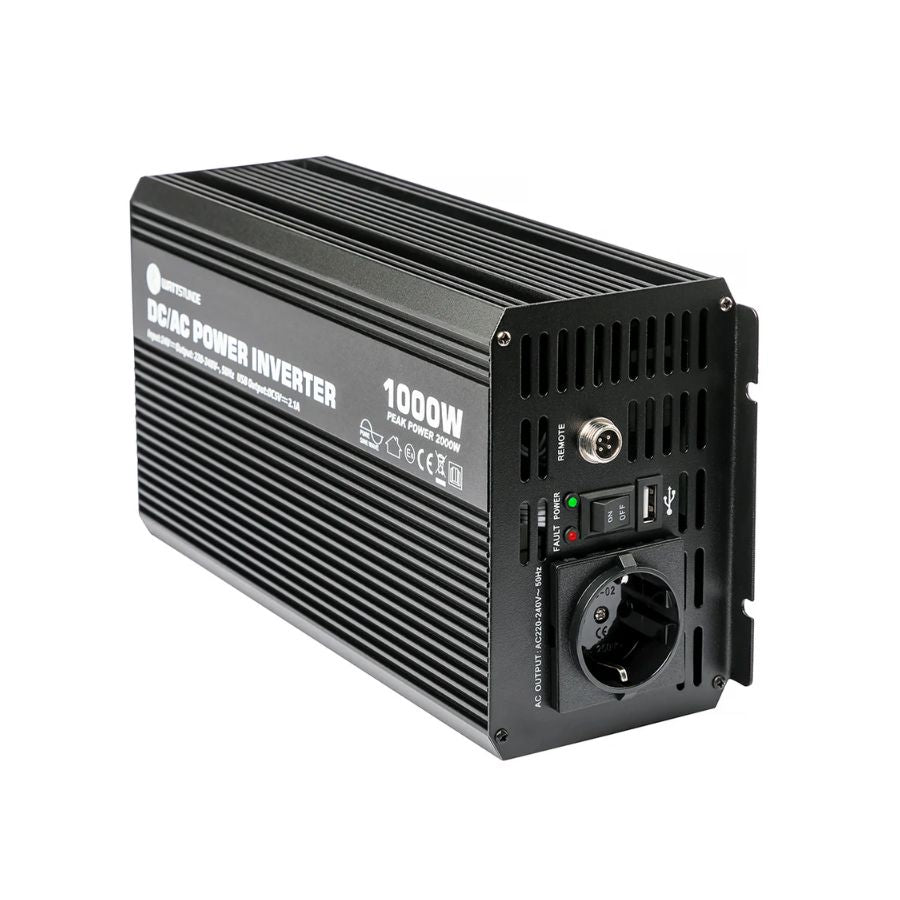 WATTSTUNDE Spannungswandler 12V/300W oder 24V/1.000W - nutze Haushaltsgeräte im Camper
