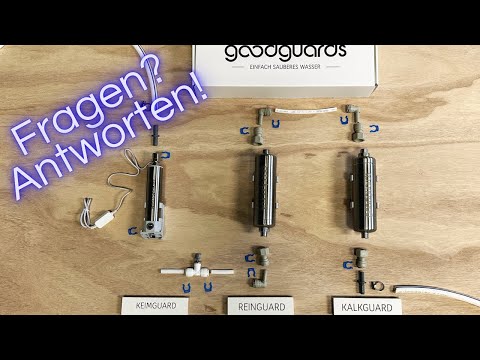 goodguards Wasserfilter-Set für Wohnmobil & Co. mit Einbau