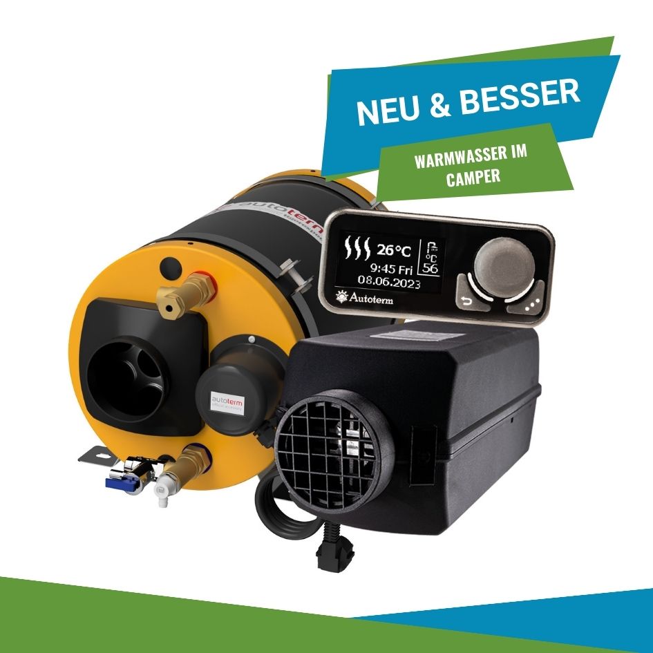 Warmwasser + Diesel-Standheizung mit dem Warmduscher-Kit 2.0. - VAMPER –  Vamper